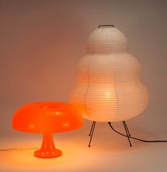 Above The Clouds + Puffball Lamp Bundle-Blood Orange-Dennis Did It Battery Operated Lamps, Cloud Lamp, Uk Homes, Number 6, Above The Clouds, Metal Lamp, Portable Lamps, Accent Lamp, Globe Lights