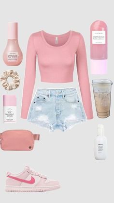 Looks Pinterest, Trendy Summer Outfits, Easy Trendy Outfits, Preppy Outfit