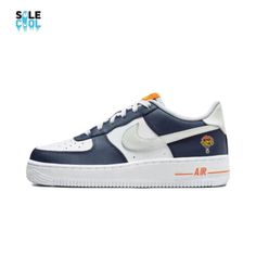 ad eBay - Find many great new & used options and get the best deals for Nike Air Force 1 Low LV8 BG AF1 UV Reactive Navy Kids FN7239-410 at the best online prices at eBay! Free shipping for many products! Nike Sports Sneakers With Logo, Nike Sneakers With Logo For Sports, Outdoor Sneakers With Logo And Round Toe, Round Toe Sneakers With Logo For Outdoor, Outdoor Round Toe Sneakers With Logo, Blue Sports Sneakers With Logo, Casual Nike Air Force 1 With Fade-resistant Finish, Casual Nike Air Force 1 With Fade-resistant Detail, Sporty Basketball Shoes With Logo