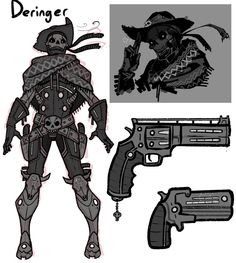 Cowboy Robot, Futuristic Character Design, Cyberpunk Design, Alien Concept Art