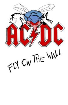 the ac dc fly on the wall logo