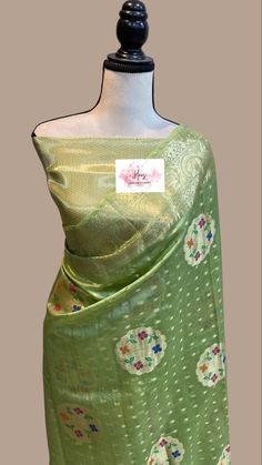 Light weight banaras dupion silk saree with blouse fall & pico done blouse size 38-42 A Dupion silk saree is a luxurious type of silk fabric saree known for its crisp texture and natural sheen. It is made from Dupion silk, which is created by weaving together fine threads of silk from two different silkworms that produce the yarn. The resulting fabric has an irregular, slightly coarse texture with slubs (natural imperfections), which gives it a unique charm and luster. Types Of Silk Fabric, Dupion Silk Saree, Goddess Dress, Dupion Silk, Silk Saree With Blouse, Kundan Earrings, Fancy Sarees, Antique Earrings, Saree With Blouse