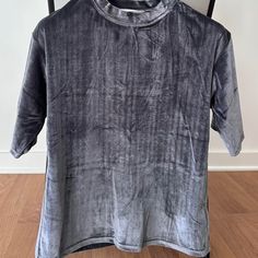 Gray Velvet T-Shirt For Men, Brand New,No Tag Velvet Tshirt, Velvet T Shirt, Grey Velvet, Silver Man, T Shirt For Men, Long Sleeve Tees, Tee Shirts, Man Shop, Mens Shirts