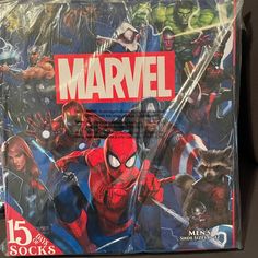 the front cover of a game box with many different characters on it, including spider - man and other superheros