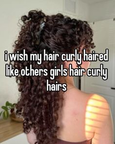 #curly #curlyhair #curlyhairgirls #hair #hairstruggles #curledhair #girlhair #hairstyles #whisper #real #relatable #whisper Curly Hair Glow Up Tips, Colors To Dye Curly Hair Natural Curls, Cute Curly Bob Hairstyles, Curly Hair Struggles, Hair Styles For Poofy Frizzy Hair, How To Style 3b Curly Hair, Curly Hair Relatable, Aesthetic Wavy Hairstyles, How To Style Wavy Bangs