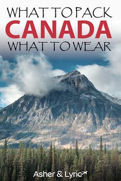 what to pack canada what to wear by asher & lynier book cover