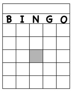 Blank Bingo Cards -7.5 x 9.5 - Creative Shapes Etc. Blank Bingo Template, Blank Bingo Board, Business Card Dimensions, Blank Bingo Cards, Free Bingo Cards, Fun Learning Games, Certificate Of Achievement Template, Bingo Template, Christmas Bingo