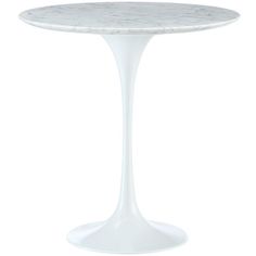 a white table with a marble top on a white background for use as a backdrop