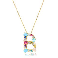 PRICES MAY VARY. UNIQUE DESIGN: Personalize your look with this dainty initial necklace. Whether this B initial stands for your name, the name of a cherished friend or family member, or your one and only. This B letter necklace could be worn from day to night, looks beautiful layered with other necklaces adding sparkle or a pop of color. MAKES THE PERFECT GIFT: Personalized Jewelry is always a perfect gift for any occasion. Every initial necklace hand packaged with love and comes with the delica B Initial, B Letter, Dainty Initial Necklace, Letter Pendants, Girls Necklaces, Colourful Necklace, Letter Necklace, Gold Plated Chains, Necklace For Women