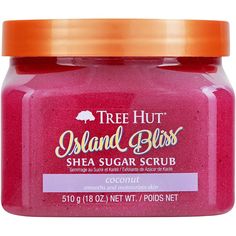 Scrub Island, Coconut Body Scrubs, Exfoliating Body Scrub, Sugar Body Scrub, Sugar Body, Exfoliating Scrub, Tree Hut, Orange Oil