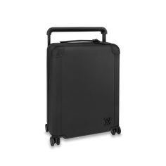 LOUIS VUITTON® - Horizon 55 - Black Lv Luggage, Louis Vuitton Suitcase, Luggage Black, Louis Vuitton Luggage, Trolley Bags, Carry On Suitcase, Louis Vuitton Official, Leather Luggage, Carry On Luggage