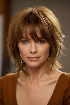 Top 20 Shag Haircut Ideas for 2025: Short, Long, Curly, and Modern Styles with Bangs Long Shag, Short Shag, Messy Short Hair, Shag Haircut, Long Curly, Wedding Hair, New Hair, Modern Style