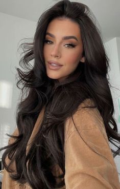 Ally Yost Hair, Ally Yost, Soft Healthy Hair, Rambut Brunette, Dark Brunette Hair, Brown Hair Inspo, Inspo Instagram, Hair Inspo Color, Long Hair Cuts