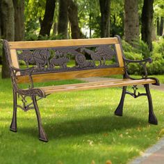 PRICES MAY VARY. ☼【Sturdy and Rust-Resistant】The Garden Bench is powder coated with rust-resistant finish, super smooth. The Park Bench is made of reinforced steel to ensure sturdiness and stability, durable and the Metal Bench perfect for use for years.Kidsoutdoor benches clearance Garden Bench Patio Bench Yard Bench Park Bench Metal Bench ☼【Perfect for Home】You can put the Garden Bench in your living room, will be adding a Little Free Library next to it soon.You can read books on the Metal Ben Yard Benches, Metal Porch, Bench Garden, Animal Garden, Kids Bench, Porch Chairs, Bench Outdoor, Metal Bench, Patio Bench