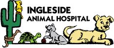 an animal hospital sign with the words ingleside animal hospital