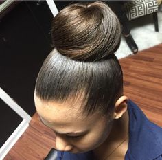 Elegant Bun Hairstyles Classy, Elegant Bun Hairstyles, Hairstyles Classy, Trendy Bun, High Buns, Black Hair Bun, Hairstyles For Ladies, Black Hair Updo Hairstyles, Natural Hair Bun Styles