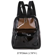 Main Material: PVCOrigin: CN(Origin)Technics: EmbossingGender: WOMENBackpacks Type: SoftbackCapacity: 20-35 LitreInterior: Interior Slot PocketHandle/Strap Type: Soft HandleItem Type: BackpacksDecoration: NONEClosure Type: zipperRain Cover: YesExterior: Open PocketCarrying System: TCSModel Number: backpackLining Material: PVCStyle: CasualPattern Type: Solidbackpack: women backpackstorage bag: students supplies Clear Bookbag, Transparent Backpack, Clear Backpacks, Shoulder Bag For School, Clear Stadium Bag, Clear Backpack, Jelly Bag, Sequin Bag, Girls Handbags