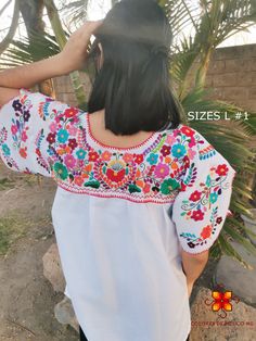 Handmade Short Sleeve Tops For Spring, Bohemian Multicolor Embroidered Shirt For Summer, Bohemian Short Sleeve Shirt With Floral Embroidery, Multicolor Embroidered Short Sleeve Shirt, Multicolor Short Sleeve Tops For Cinco De Mayo, Handmade Folk Tops For Summer, Handmade White Folk Top, Handmade Short Sleeve Tops For Summer, Handmade White Folk Style Top