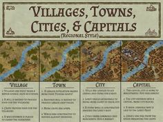 the towns, cities and capitals are shown in this screenshoter's map