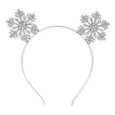 Holiday Snowflake Headband - HOLIDAY '24 SNOWFLAKE HEADBANDFeatures2 shiny silver-tone snowflakes with rhinestones - Holiday Snowflake Headband Snowflake Headband, Holiday Snowflakes, Shiny Silver, Ulta Beauty, Hair Accessories Headbands, One Color, Christmas Crafts, Silver Tone, Hair Accessories