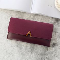 Main Material: PUOrigin: CN(Origin)Wallet Length: LongLining Material: PolyesterPattern Type: SolidStyle: vintageInterior: Coin PocketInterior: Note CompartmentInterior: Card HolderGender: WOMENClosure Type: HaspWallets: Standard WalletsItem Weight: 120gItem Height: 9.5cmItem Width: 2cmItem Length: 19.5cm Money Bags, Zipper Coin Purse, Backpack Clothes, Women's Wallets, Envelope Wallet, Money Cards, Wallets For Women Leather, Money Bag, Id Holder