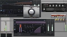 multiple screens showing various audio and sound effects