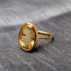 Natural Citrine Ring, 925 Sterling Silver Ring, Gold Plated, Oval Citrine Ring, Stacking Ring, Citrine Gold Ring, November Birthstone Ring - Etsy 日本 Aqua Chalcedony Ring, November Birthstone Ring, Chalcedony Ring, Ring Stacking, Citrine Ring, Citrine Stone, Natural Citrine, November Birthstone, Gold Plated Rings