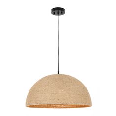 Aubrie, MBK + rope color, 3 Lt 20inch width cord pendant, 60W type A, 20inch W x 12.875 - 60.875inch H. Canarm Aubrie Matte Black Modern/Contemporary Dome Medium Hanging Pendant Light | IPL785B03BKR20 Battery Powered Pendant Light, Vanity Light Shade, Bedside Pendant Lights, Bar Pendant Lights, Vanity Light Bar, Round Pendant Light, Hanging Pendant Light, Dome Lighting, Semi Flush Mount Lighting