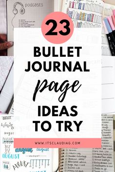 23 Bullet Journal Page Ideas That Are Easy To Try - Its Claudia G Bullet Journal Page Ideas, Journal Page Ideas, Bullet Journal Weekly Layout, August Quotes, Bullet Journal Pages, Quotes Journal, Bullet Journal Page, January Bullet Journal, Journal Organization