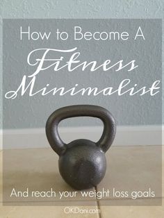 Fitness MInimalism - How to become a fitness minimalist to reach your weight loss and fitness goals. Simplify your fitness life to get better results! Minimalist Workout, Life Goals Pictures, Cardio At Home, Fat Burning Cardio, Cozy Minimalist, Cardio Workout At Home, Fitness Blender, Weight Los, Popsugar Fitness