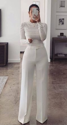 Elegantes Outfit Damen, Trend Ideas, Chique Outfit, Gaun Fashion, Stylish Work Attire, Business Casual Outfits For Work, Elegante Casual, Weather Wear, Classy Work Outfits