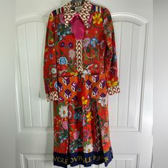 Contains Non-Textile Parts Of Animal Origin, Satin, Crepe, Bow-Detailed, Floral Design, Classic Neckline, Long Sleeves, Multipockets, Front Closure, Button Closing, Unlined, Shirt Dress Gucci Floral Print Dress For Spring, Gucci Silk Long Sleeve Dress, Gucci Long Sleeve Silk Dress, Spring Silk Gucci Dress, Gucci Long Sleeve Formal Dress, Spring Gucci Long Sleeve Dresses, Designer Red Silk Dress, Vintage Gucci Dress, Gucci Dresses