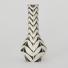 Orsino Vase-Global Views-GVSA-D3.30006-Vases-1-France and Son Hand Painted Vases Contemporary, Silhouette Vases, Fancy Stuff, Contemporary Vases, Mid Century Modern Bedroom, Mid Century Vase, Vases For Sale, Global Views, Tall Vases