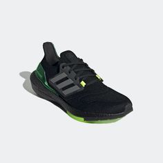 Brand New Men's Adidas UltraBoost 22 Running Shoes Core Black / Iron Metallic / Beam Green Size 7 (Men's) | Retail Price $190 These shoes were purchased from an authorized Adidas Retailer and are guaranteed authentic.  Original box is not included.  Great Adidas Ultra Boost shoes! Manufacturer's Description The Brand with the Three Stripes is back with the latest iteration of its performance running stable, the Men's adidas UltraBOOST 22 Running Shoes. The new edition features design updates as