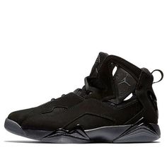 (BG) Air Jordan True Flight 'Black Dark Grey' 343795-013 (AJ7/SNKR/Retro/Basketball) Casual High-top Jordan Shoes For Training, Urban Jordan Sports Shoes With Round Toe, Casual Synthetic Jordan Shoes For Sports, Casual High-top Jordan Shoes For Sports Events, Casual Jordan Shoes For Sports, Casual Breathable Jordan Training Shoes, Black Synthetic Jordan Shoes For Sports Events, Casual Jordan Lace-up Shoes For Sports, Black Low-top Sneakers For Sports Events