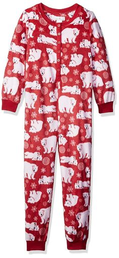 Karen Neuburger Kid's PJ Pajama, Bear Flakes, Red, Kid's Large 100% Polyester Button closure Machine Wash Super soft long sleeve onesie with button front Full-length pant with elastic rib cuffs Urban Hairstyles, Boys Fashion Trends, Fashion Wallpaper, 2017 Fashion Trends, Holiday Pajamas, Long Sleeve Onesie, Hairstyles For Women, Clothing Size Chart