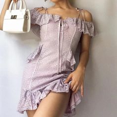 42133668429871|42133668462639 Fitted Mauve Mini Dress With Ruffles, Flirty Purple Sleeveless Mini Dress, Lavender Fitted Off-shoulder Dress, Purple Ruffled Dress With Spaghetti Straps, Lavender Mini Dress With Spaghetti Straps For Summer, Mauve Mini Dress With Ruffles Sleeveless, Sleeveless Mauve Mini Dress With Ruffles, Lavender Ruffled Mini Dress, Lavender Strapless Mini Dress For Spring