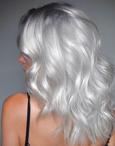 Platinum Hair Dye, Pastel Lavender Hair, Hair Color White, Professional Hair Dye, Vegan Hair Dye, Silver White Hair