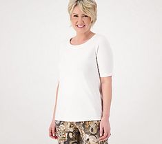 An essential for weekending from your couch or out on the town, this ballet-neck top can be dolled-up or dressed down. From Susan Graver. Weekend Essentials, Sheer Floral Top, Out On The Town, Knit Art, Floral Tunic Tops, Asymmetrical Blouse, Chiffon Overlay, Poncho Tops, Drape Cardigan