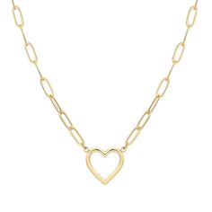 PRICES MAY VARY. Heart Necklaces for Women：This heart necklaces for women is made of paperclip chain and minimalist love heart pendant necklace ,intuitive expression of love,perfect for daily wear or layering，giving you a better wearing experience Perfect Size : Chain length16.5''+2'',pendantsize:0.7''×0.7''(18 mm×18 mm), the length of the necklace is suitable for most people, it perfect for all dress up & any occassions,it is an excellent personalized jewelry piece, Hypoallergenic Brass Materia Everyday Paperclip Chain Jewelry For Valentine's Day, Valentine's Day Jewelry With Paperclip Chain, Everyday Open Heart Chain Necklace, Valentine's Day Jewelry With Adjustable Paperclip Chain, Valentine's Day Heart Charm Necklace With Paperclip Chain, Valentine's Day Paperclip Chain Necklace, Anniversary Paperclip Chain Necklace, Valentine's Day Paperclip Chain Charm Necklace, Valentine's Day Gift Paperclip Necklace