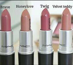 Lipstick Color Names, Mac Velvet Teddy, Mac Lipsticks, Honey Love, Makeup 101, Mac Matte Lipstick, Velvet Teddy, Matte Lipsticks, Smink Inspiration