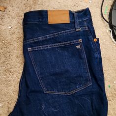 Brand New Without Tags Madewell Jeans Sz 28 Baggy Tapered Style Blue Cotton Jeans For Everyday Use, Madewell Jeans, Baggy Jeans, High Jeans, Madewell, Color Blue, High Rise, Women Jeans, Brand New