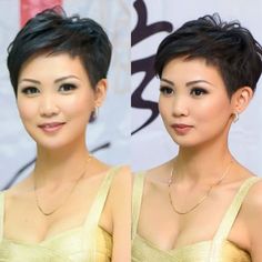 Pixie Haircut With Money Piece, Short Hairstyle Women Thick Hair With Bangs, Brown Hair Pixie Haircut, Back To School Hairstyle