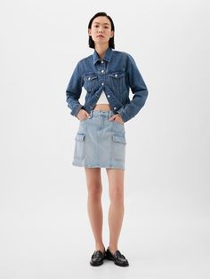 Denim Cargo Mini Skirt Cheap Zara High-rise Denim Skirt, Cheap Blue Cargo Skirt For Spring, Cheap Fitted Short Denim Skirt, Cheap Denim Blue Cutoff Mini Skirt, Cheap Cutoff Denim Skirt, Cheap Summer Denim Skirt With Cargo Pockets, Cheap Casual Denim Blue Cargo Skirt, Cheap Denim Blue Pleated Denim Skirt, Cheap Mini Denim Skirt For Streetwear