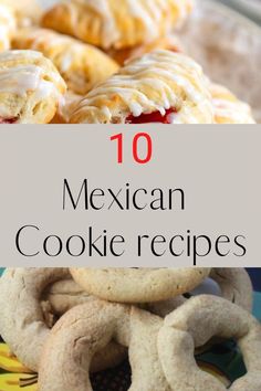 mexican cookie recipes with the title overlay