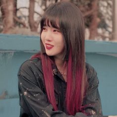 Oh Bit Na Nevertheless Hair, Korean Bangs Hairstyle, Chestnut Hair Color, Girls Braids, Color Inspo, Hair Inspo Color