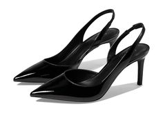 Women's MICHAEL Michael Kors Alina Flex Sling Pump Shoe Ideas For Women, Black Stiletto Heels, Dr Shoes, Pointy Heels, Shoes Heels Classy, Cute Shoes Heels, Shoe Ideas, Classy Shoes, Heels Classy