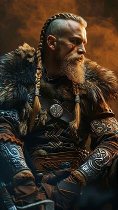 Warrior Men, Vikings Lagertha, Viking Wallpaper, Swedish Heritage, Thor Art, Norwegian Vikings, Ragnar Lothbrok Vikings, Viking Character, Warriors Illustration