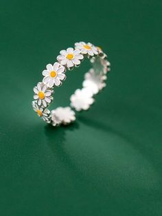 Inexpensive Jewelry, Fotografi Vintage, Daisy Ring, Gold Rings Fashion