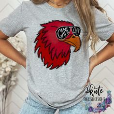 Treat yourself or anyone in your life to this awesome School pride tshirt. It's an hawks thing.  Great for all occasions.  And great for supporting your hawks team.  Shirt is made of 100% polyester and soft to the touch.  To get the best wear from your shirt please  1. Wash with mild detergent  2. Do not use fabric softener  3. Do not use bleach 4. Tumble dry low.  Please enjoy your shirt as I know we have enjoyed all the ones we have made for ourselves!! Please note that every shirt is made to Team Shirts Ideas Sports High Schools, School Spirit Screen Print Tops For Sports Events, School Pride Shirts, High School Sports Shirts, Cotton School Spirit T-shirt With Screen Print, School Spirit T-shirt With Screen Print For Fans, High School Spirit Wear, Hawks School Spirit Shirts, School Spirit Moisture-wicking T-shirt For Sports